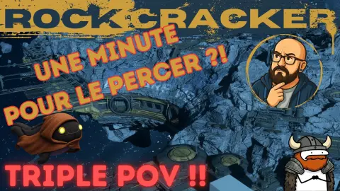 Rock Cracker UNE MINUTE POUR LE PERCER ! Feat @elostiragne117 et @tradisandgames